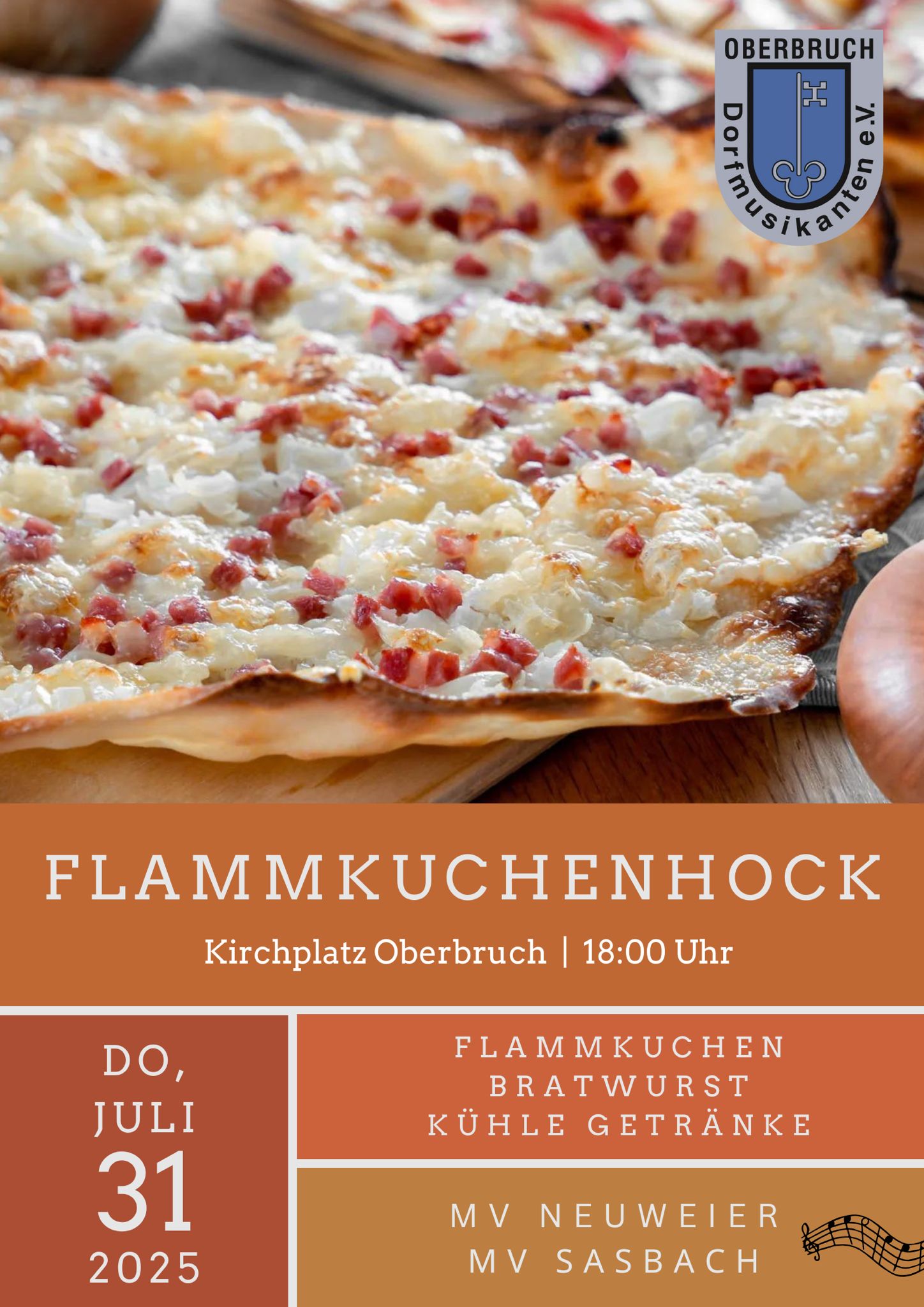 31. Juli 2025 Flammkuchenhock